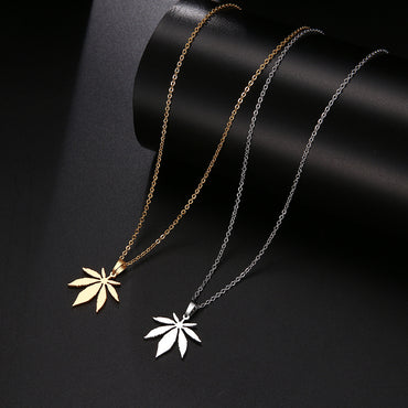 Collier en acier inoxydable pour femme
