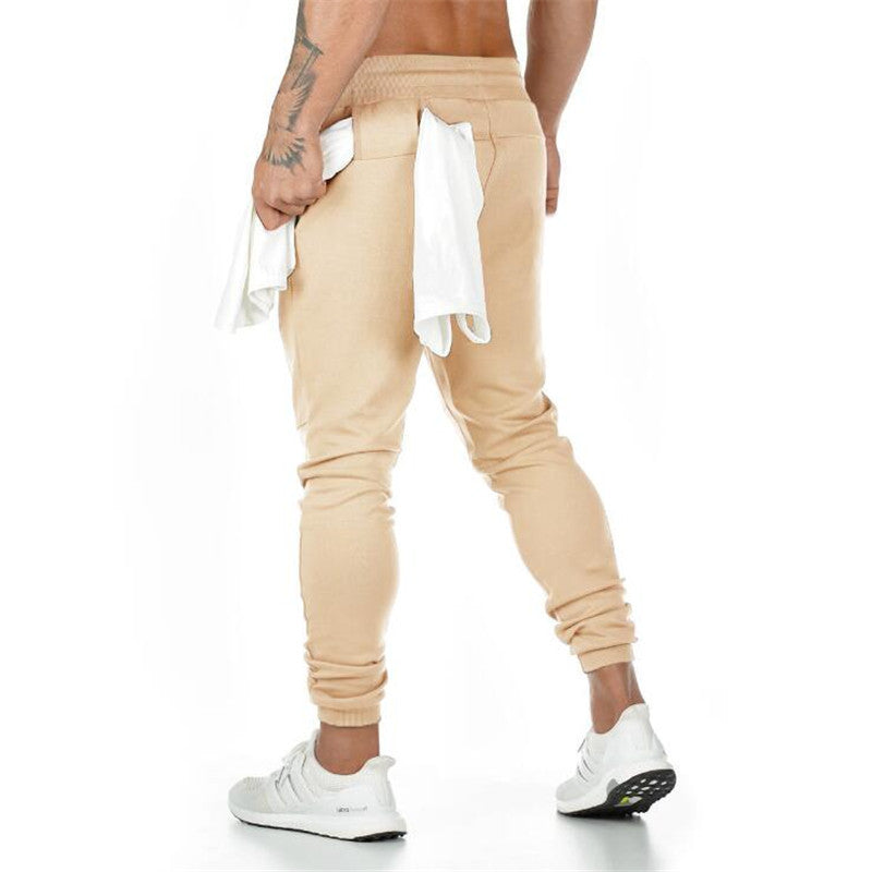 European American Cotton Sports Pants Men - M-3XL - Detailed Size Chart - Weight & Height Guide - Asian Sizing