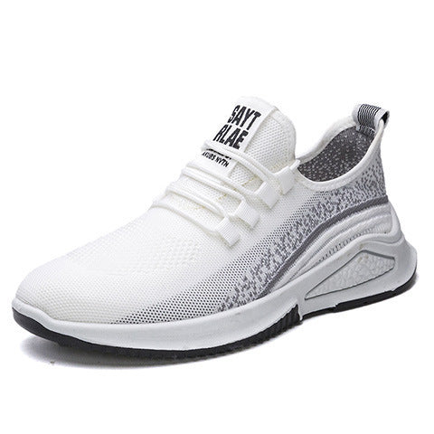 Damskor Casual Mode Andningsbara Promenadskor Platta Skor Vita Sneakers Dam Tenis Feminina Damskor
