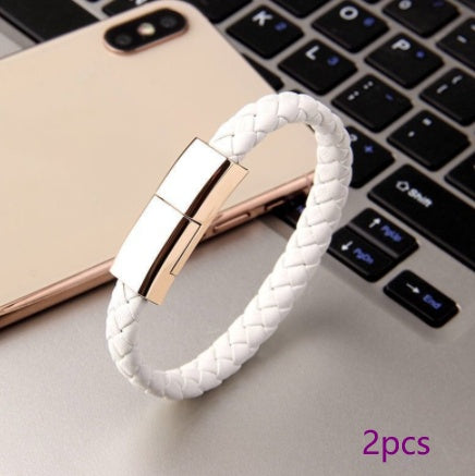 Ny Armband Laddare USB Laddningskabel Data Laddningssladd För IPhone14 13 Max USB C Kabel För Telefon Mikrokabel