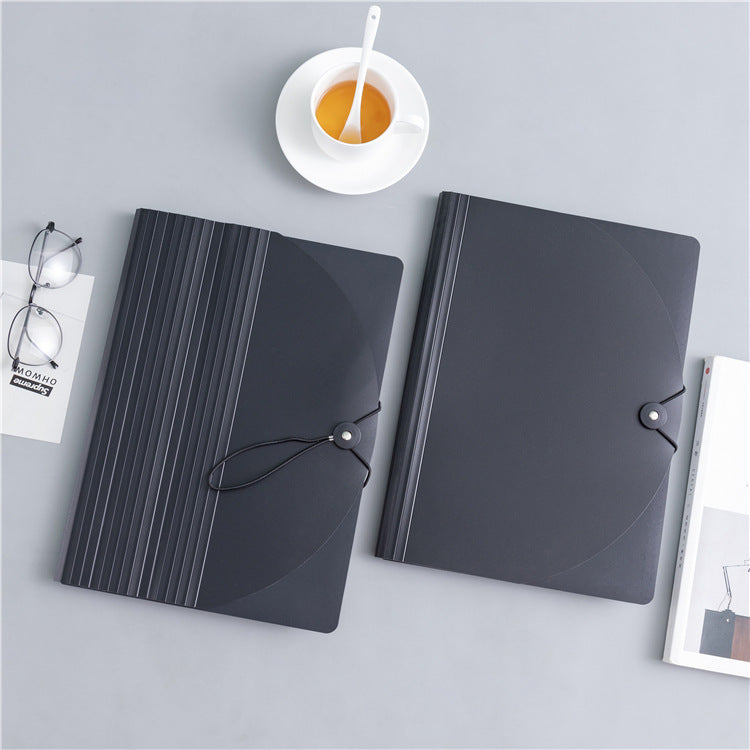 Sac de classement multifonctionnel en plastique de grande capacité