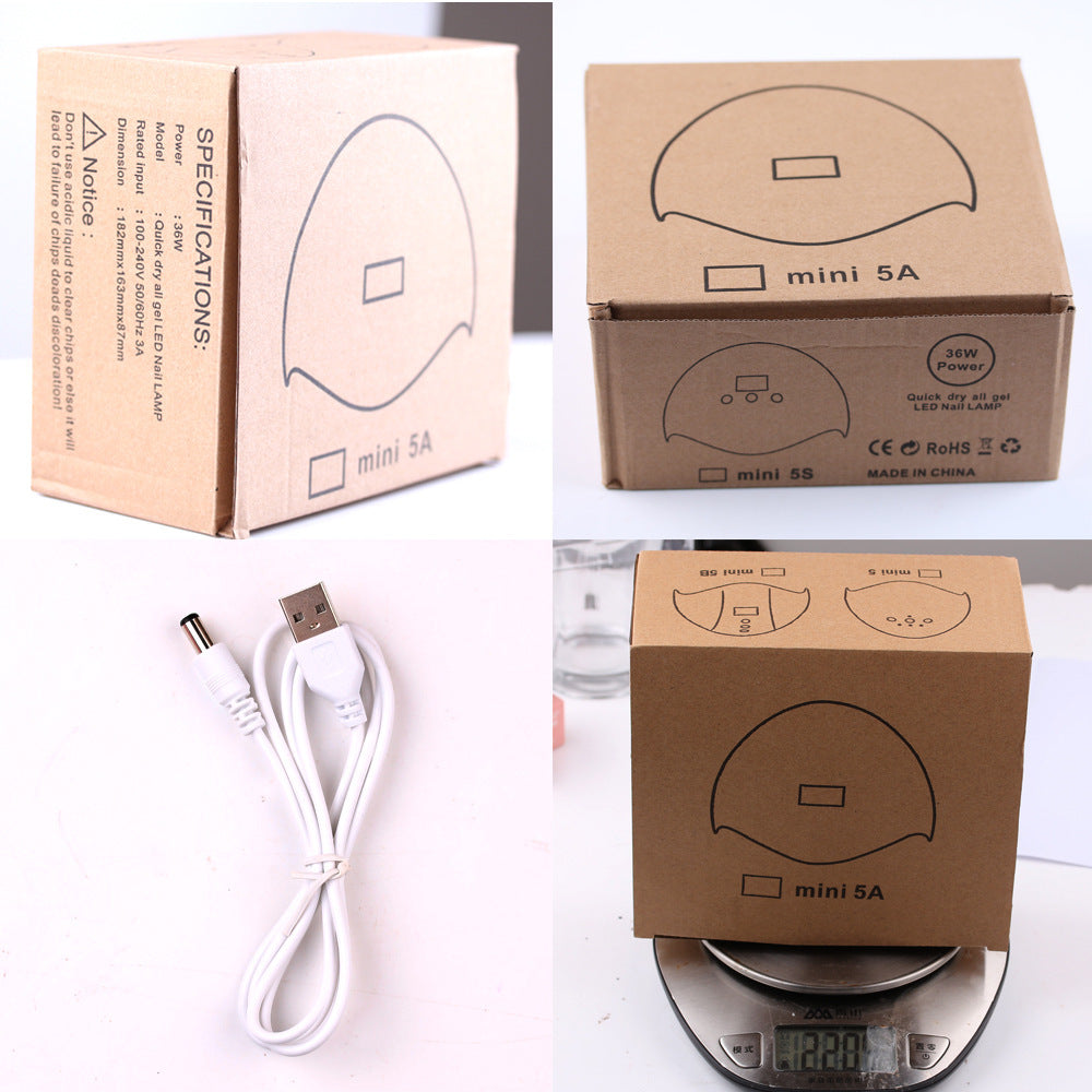 Smart Infrared Nail Lamp - 179x160x84mm 36W | 12 LED 30s/60s/99s Timer