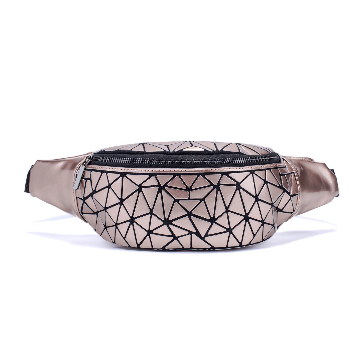 Mode Midjeväskor Dam Midja Fanny Belt Light Bag Lyxmärke Geometri Midjeväska Bröstpaket Mobiltelefonväska