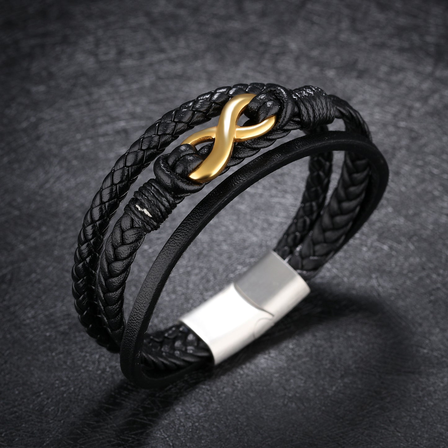 Bracelet en cuir vintage