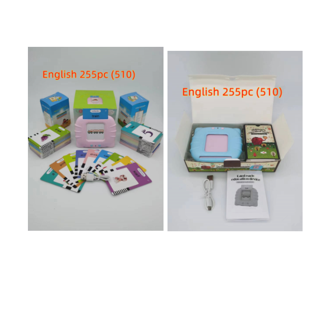 Carte d'apprentissage de l'anglais pour enfants, éducation précoce, Machine d'éveil pour enfants