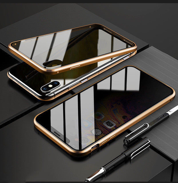 Telefonfodral Anti-peep magnetiskt skyddande skal