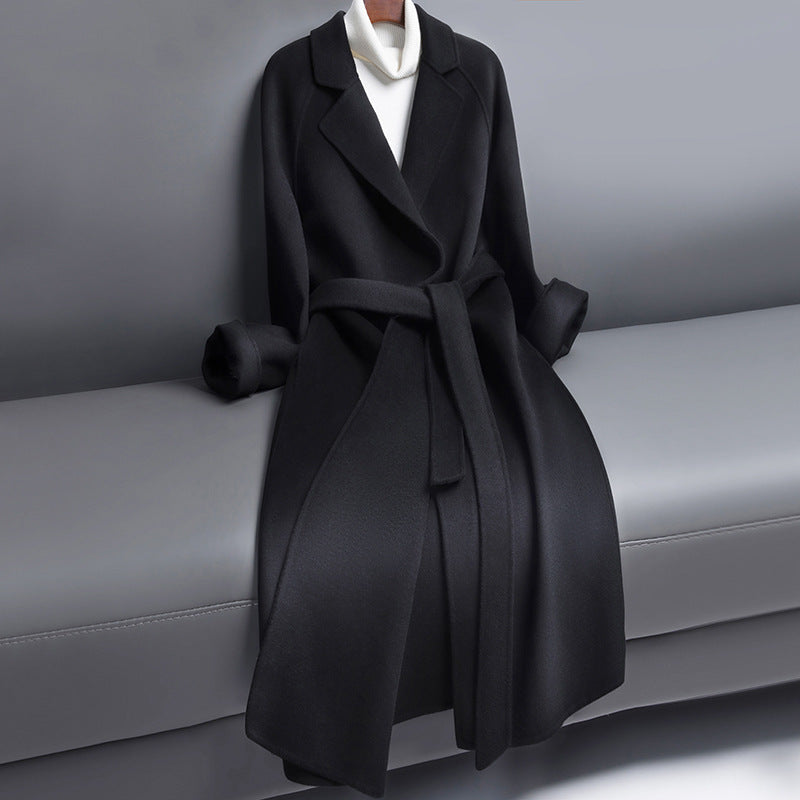 Manteau d'hiver en laine pour petit homme et femme, manteau d'hiver