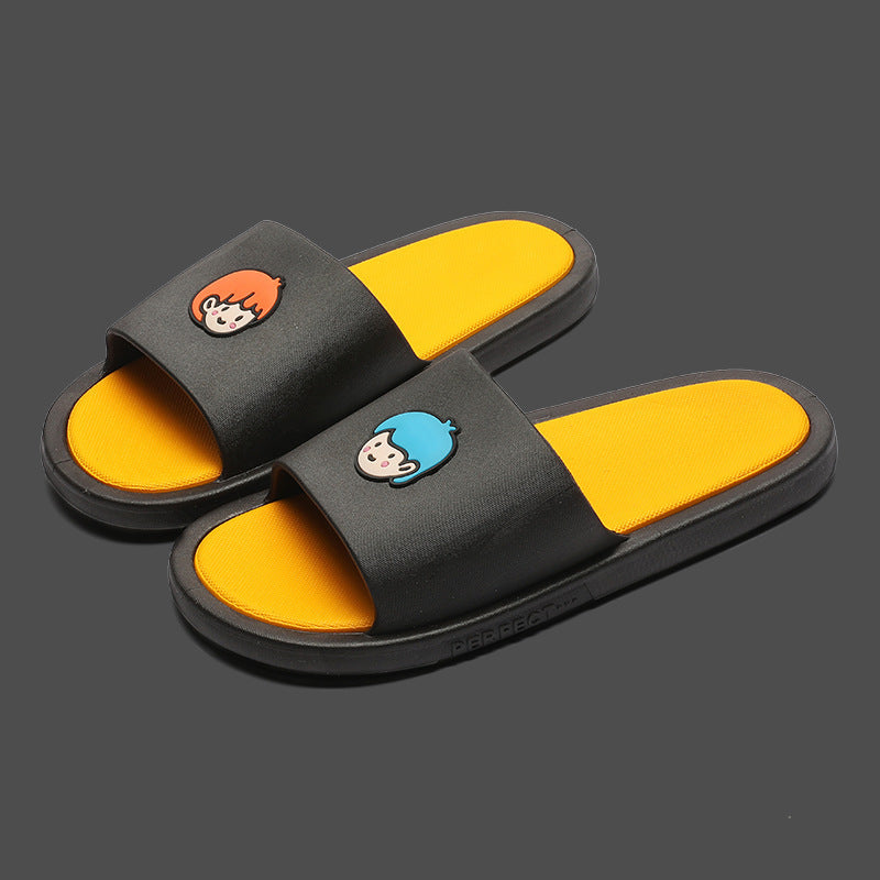 Cute Anti-slip Sandals For Bathing In The Bathroom