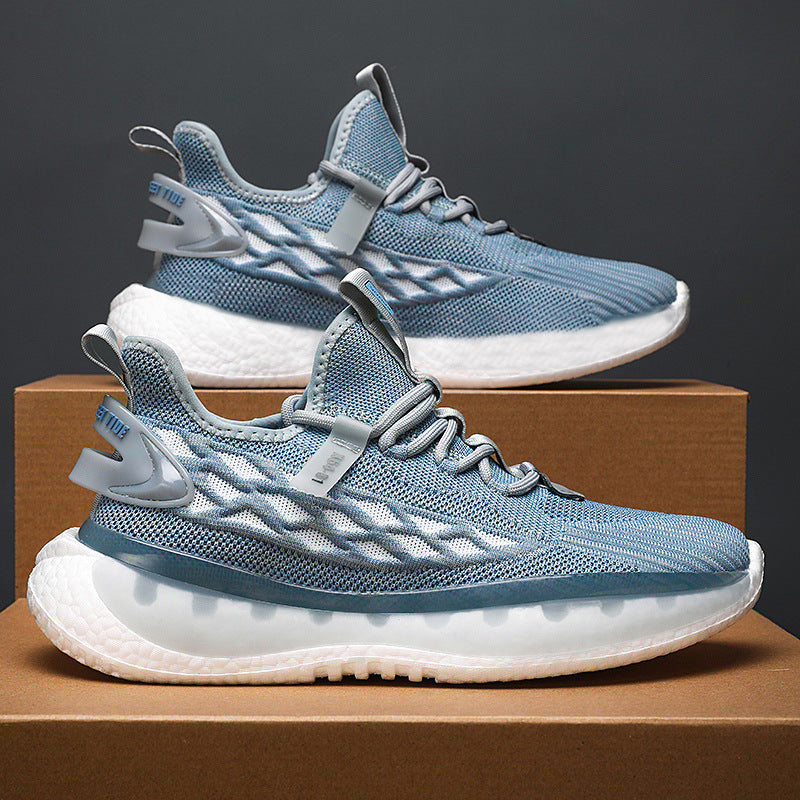 Mesh Sneakers Herr Löparskor med snörning