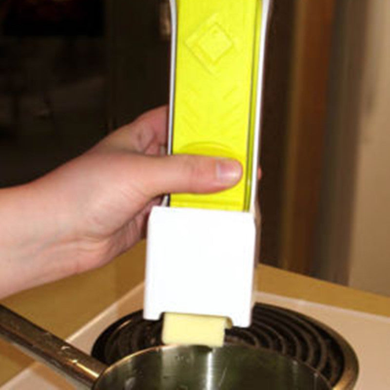 Stick Smörskärare Ostskivare Enknappsdispenser För Skärning Av Smör Förvaringslåda Ost Matlagning Biff Kökstillbehör