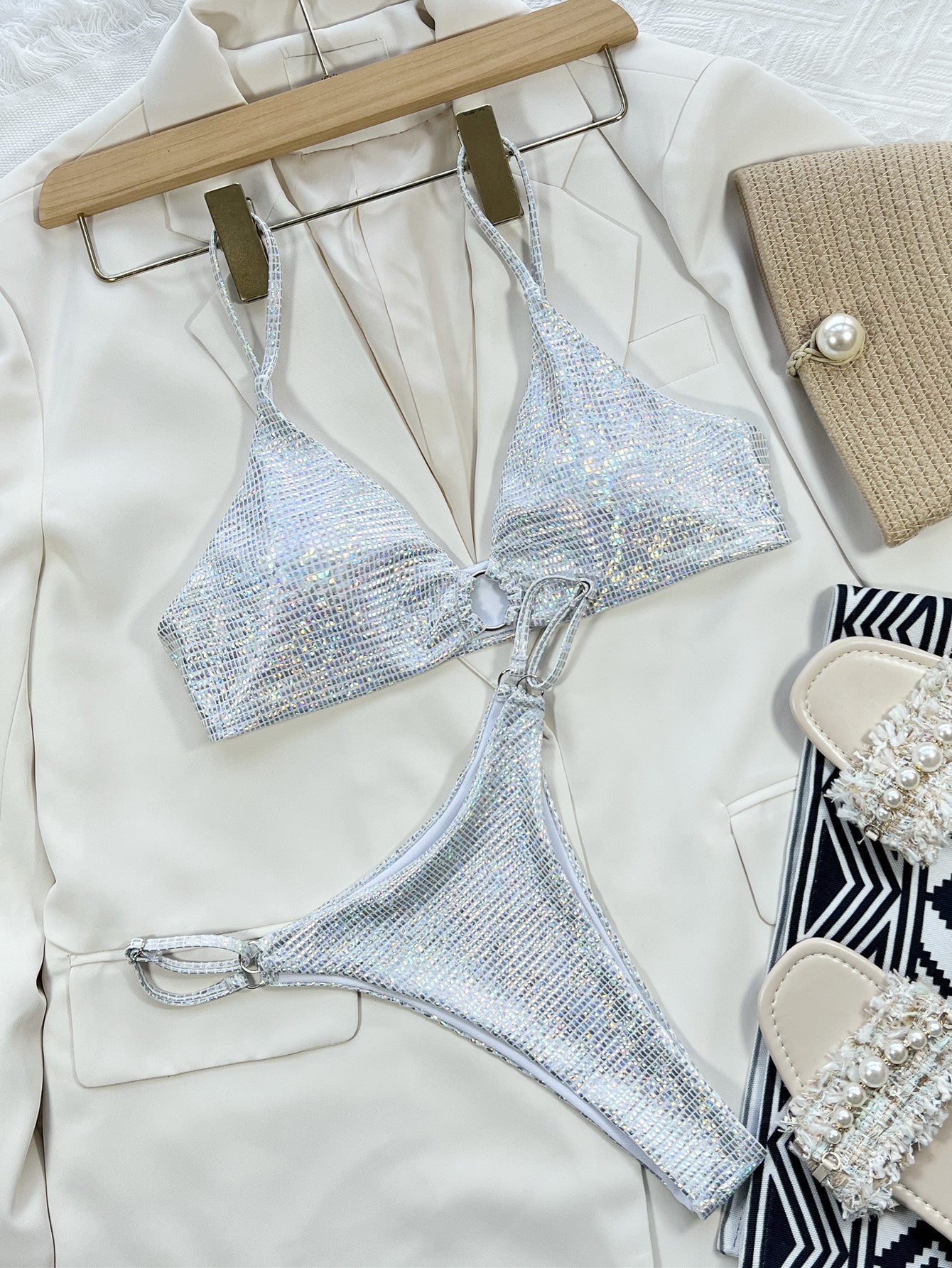 Dammode Delad bikini badkläder