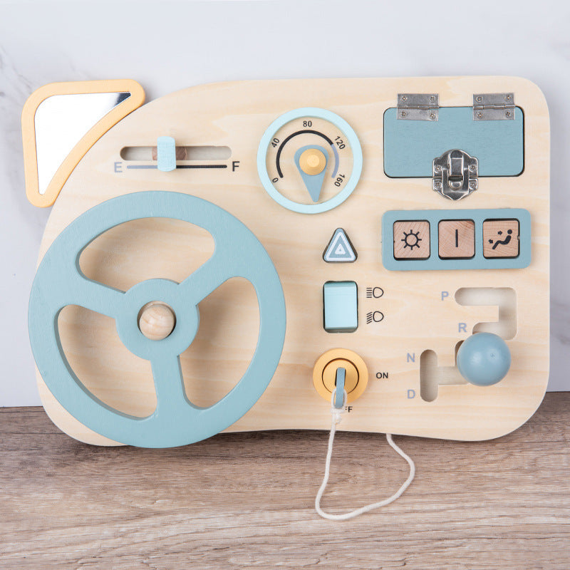 Éducation précoce des jeunes enfants, Simulation de voiture, volant, apprentissage de la conduite, déverrouillage, jouets éducatifs
