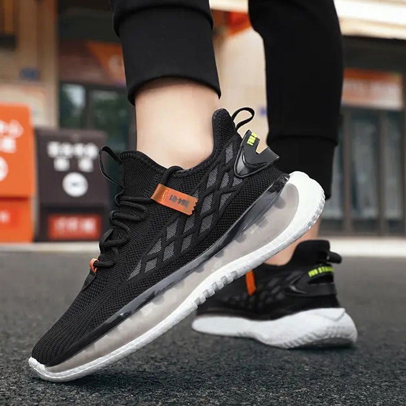 Mesh Sneakers Herr Löparskor med snörning