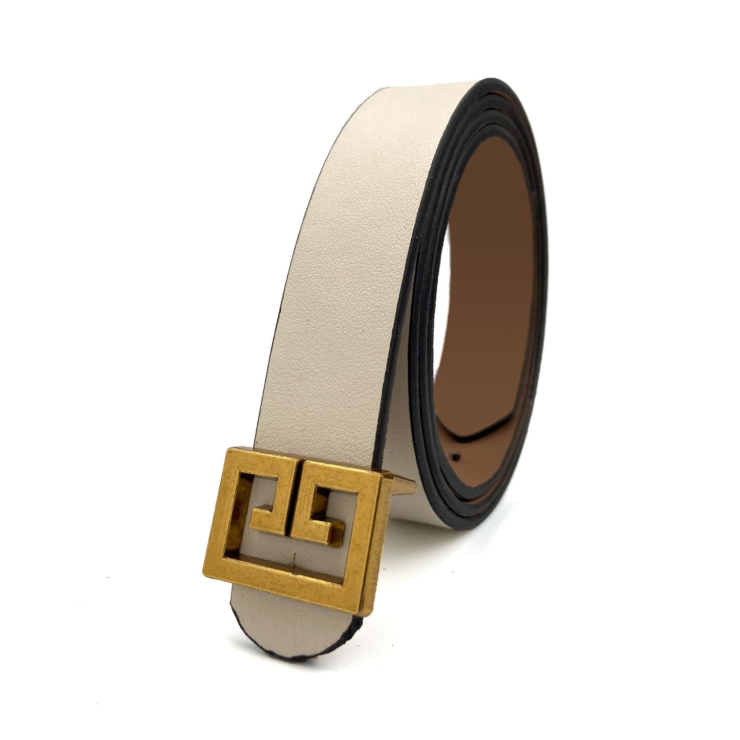 Women's Bronze Decorative Belts for Clothes - Sophisticated Elegance