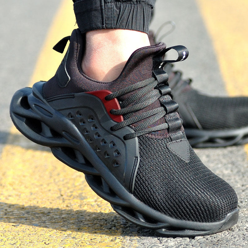 Oförstörbara Arbetsskor Sneakers Herr Anti-punktion Skyddsskor