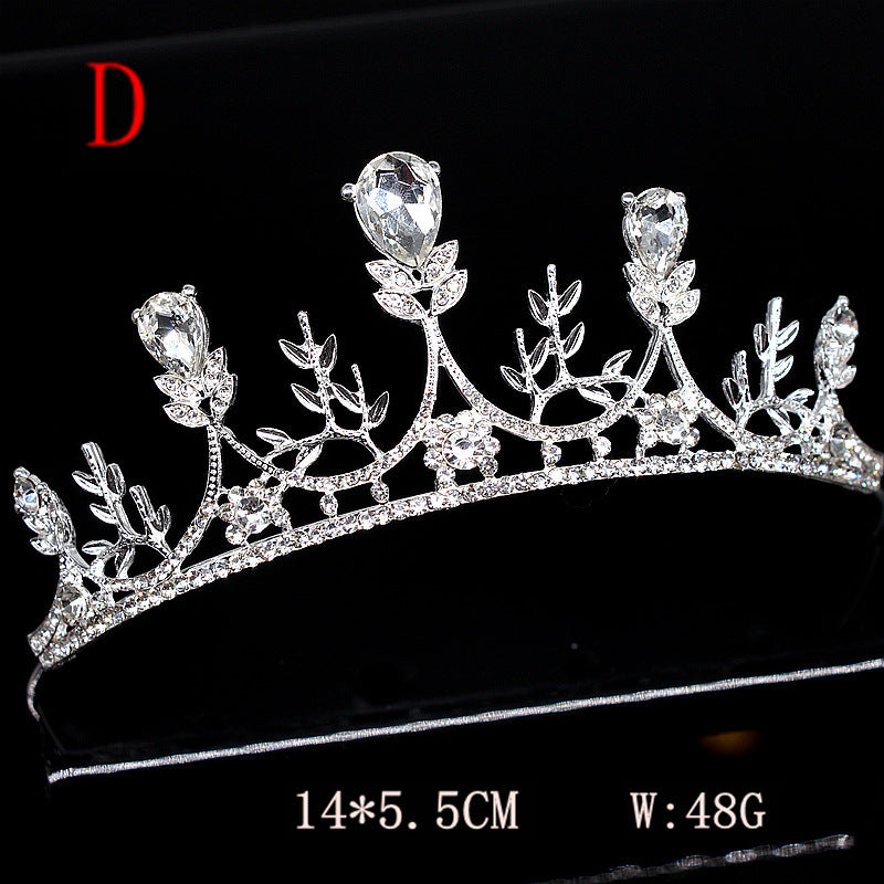 Super Glitter Pearl Rhinestone Pannband Huvudbonad