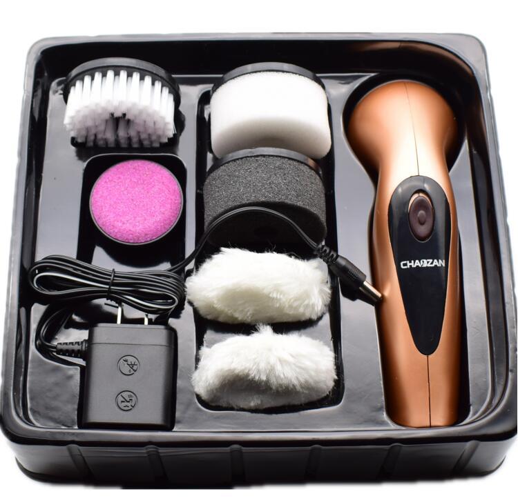 Nettoyeur de chaussures électrique domestique, charge, brosse à chaussures, nettoyeur de cuir multifonctionnel