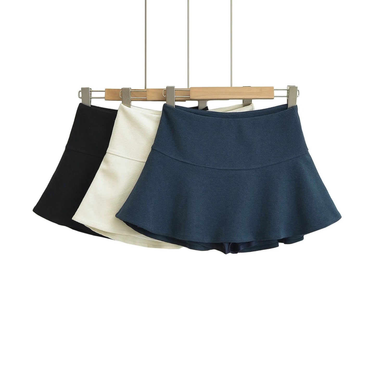 Professional Simple Ruffled All-Match Tutu - Cotton Hip Skirt (3 Colors, S-L, European American Street Fashion)
