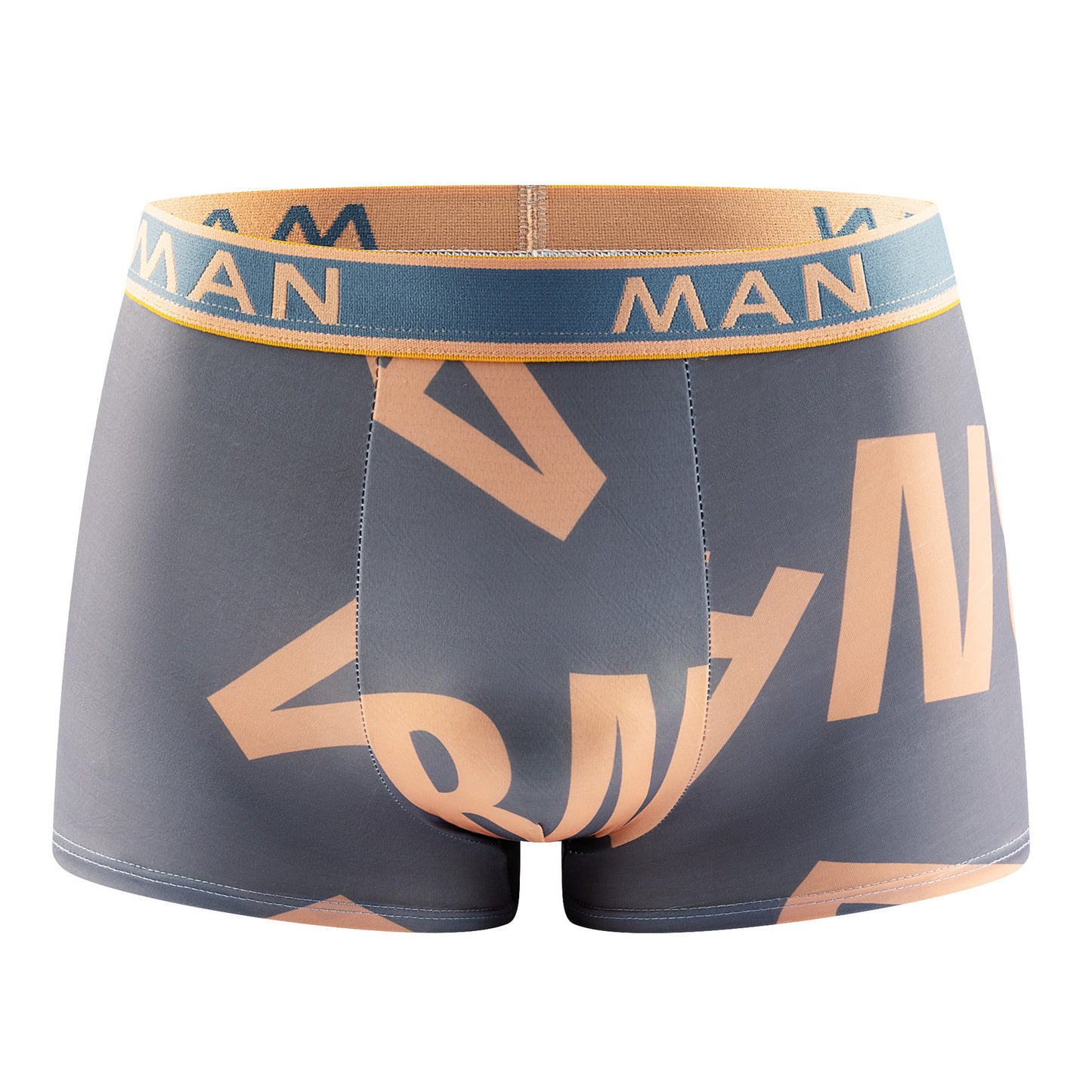 Herr Issilkesboxershorts Sommartunna Antibakteriella Andningsbara Boxershorts Sömlösa Ungdomsbyxor Herrbatch