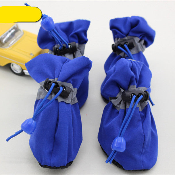Pet Shoe Fotskydd Anpassade Pet Dog Shoes