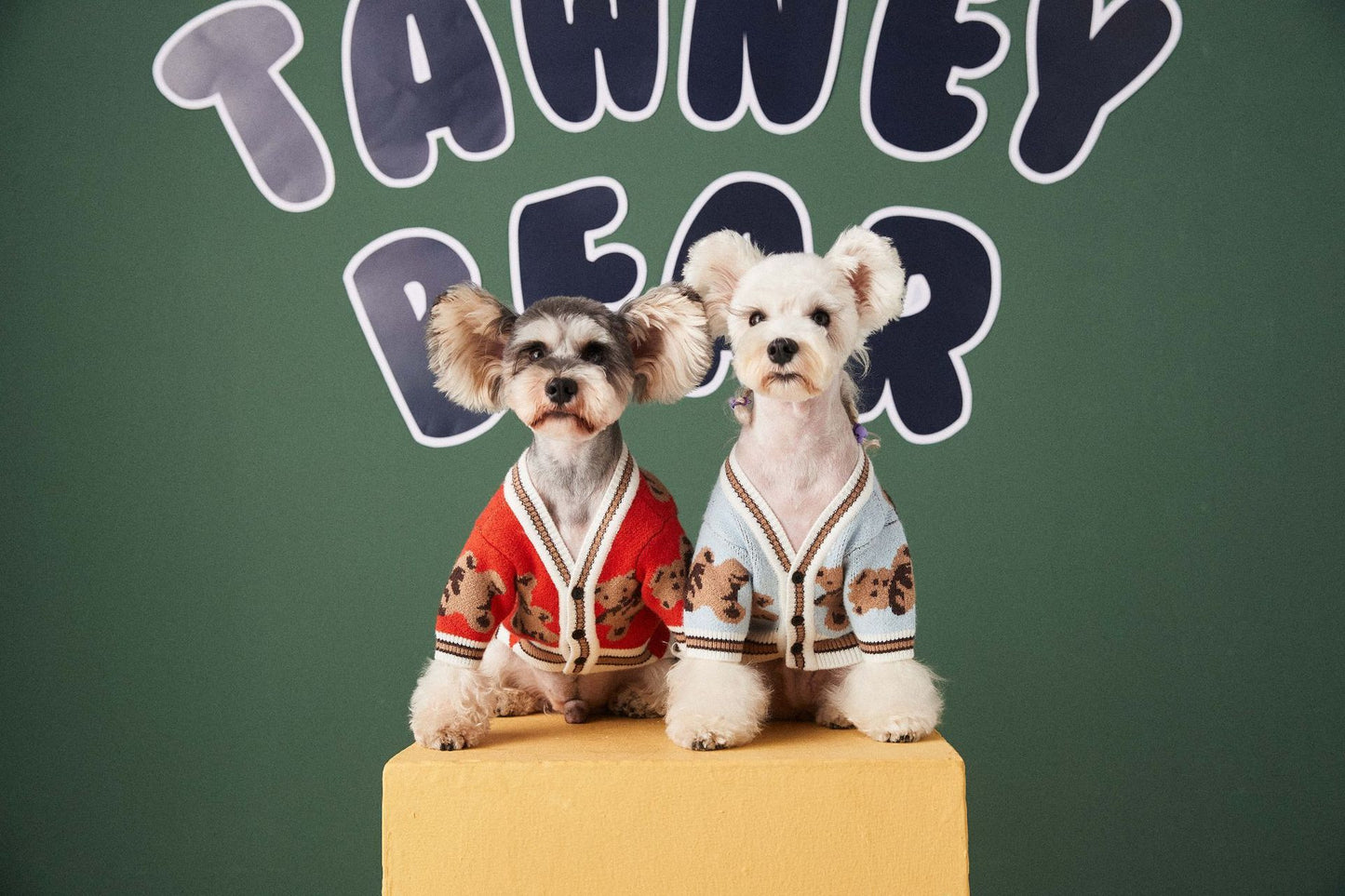 Chiens chats très Preppy Style V-hals randiga väst Husdjur valval Vinter varma kläder Apparel pour chiens chiens