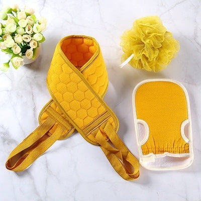 Back Rubbing Gloves Bath Towel And Bathing Artifact