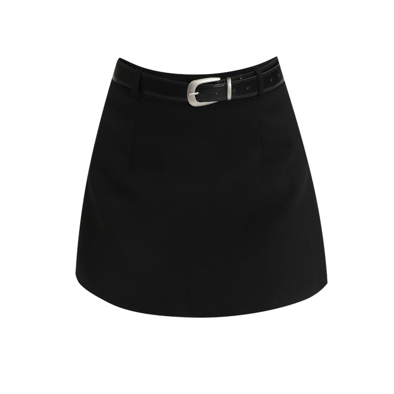 Small High Waist Slimming Sheath A- Line Skirt