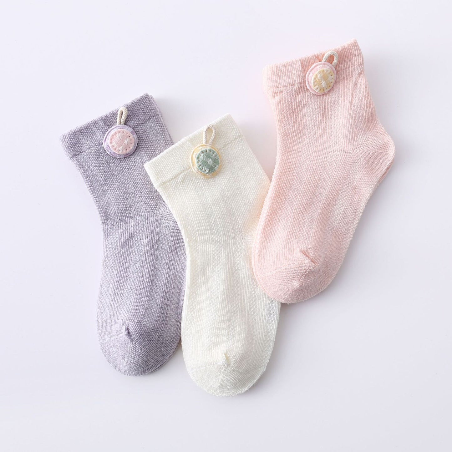 Chaussettes pour bébé Chaussettes en coton désossé Chaussettes pour bébé nouveau-né