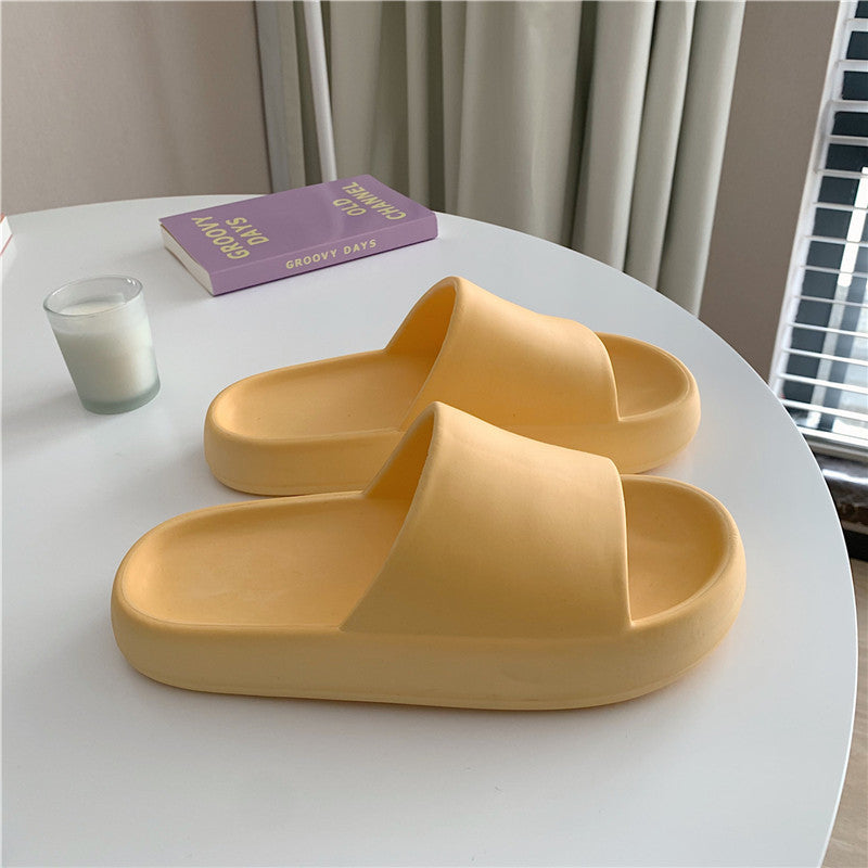 Slippers Male Summer Couple Indoor Home Bathing Deodorant Non-slip Thick-soled Sandals Female Outer Wear Ins Tide
