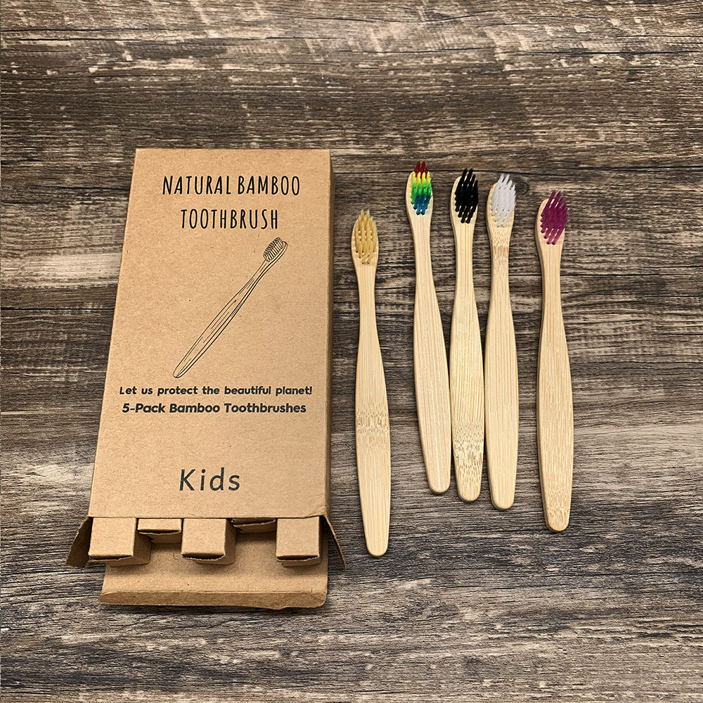 Eco Friendly Bamboo Soft Fiber Toothbrushes