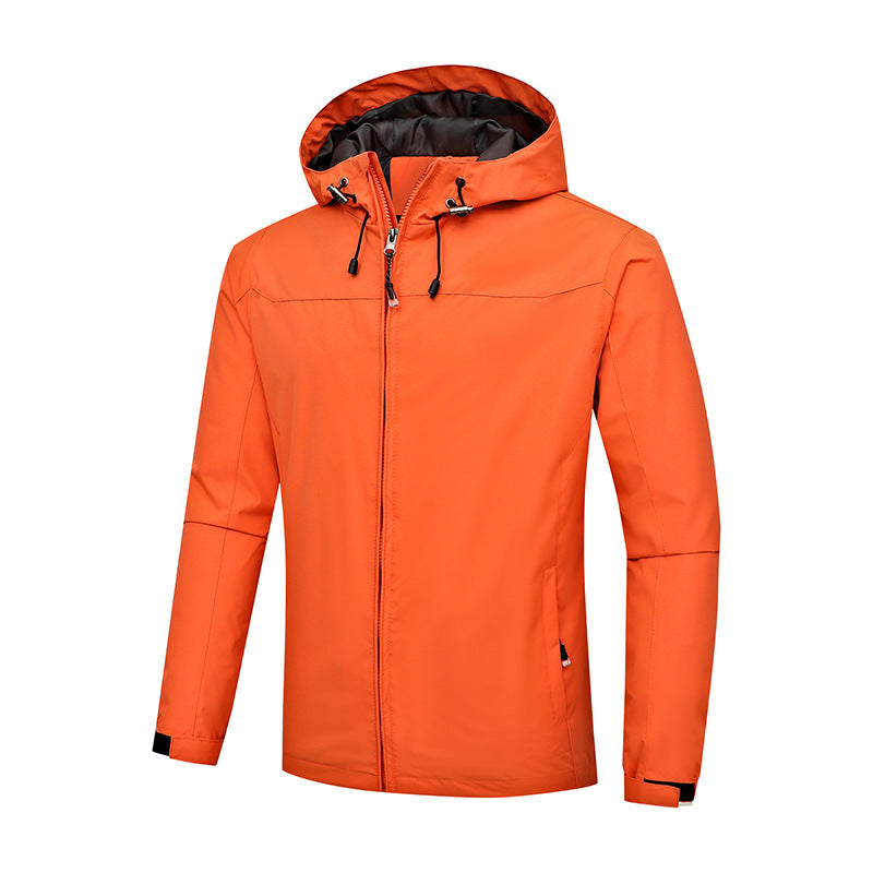 Veste d'alpinisme toutes saisons coupe-vent et imperméable pour hommes