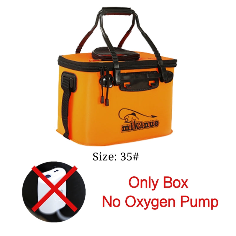 Professional EVA Fishing Bucket - Collapsible Live Well Tank for Anglers
