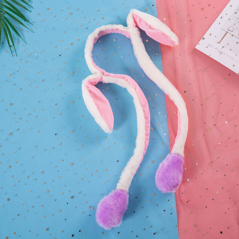 Rabbit ear plush toy