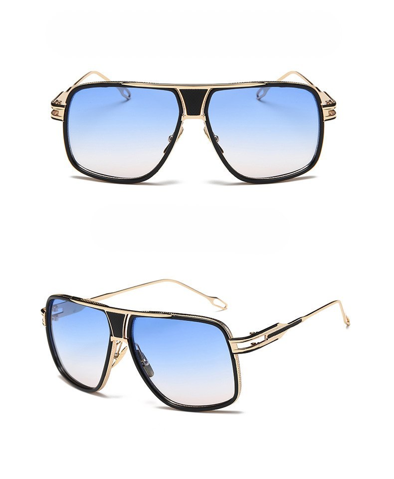 Solglasögon homme varumärken Designer Sun glasögon kör Oculos De Sol Masculino Grandmaster Square Solglass