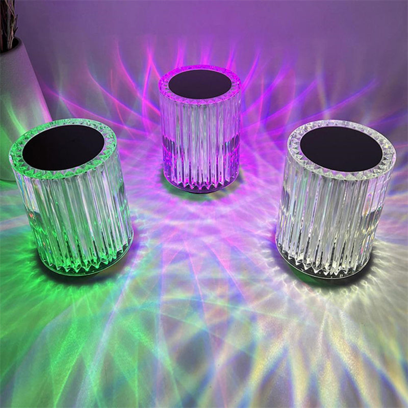 Kristalllampa Bordslampa Atmosphere Creative Line Liten nattlampa LED-lampor