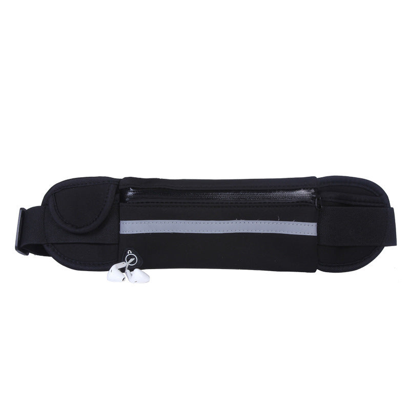 Fitness Midjeväska Med ficka Slim Running Jogging Bälte Fanny Pack Väska För Vandring Cykling Träning Sport Gym