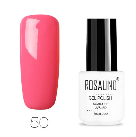 ROSALIND Pure Colors Gel Polish Collection - 7ML | 58 Colors + Base/Top UV/LED