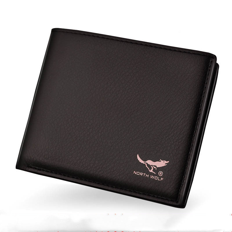Men's Wallet Short Zipper Korean Style Wallet