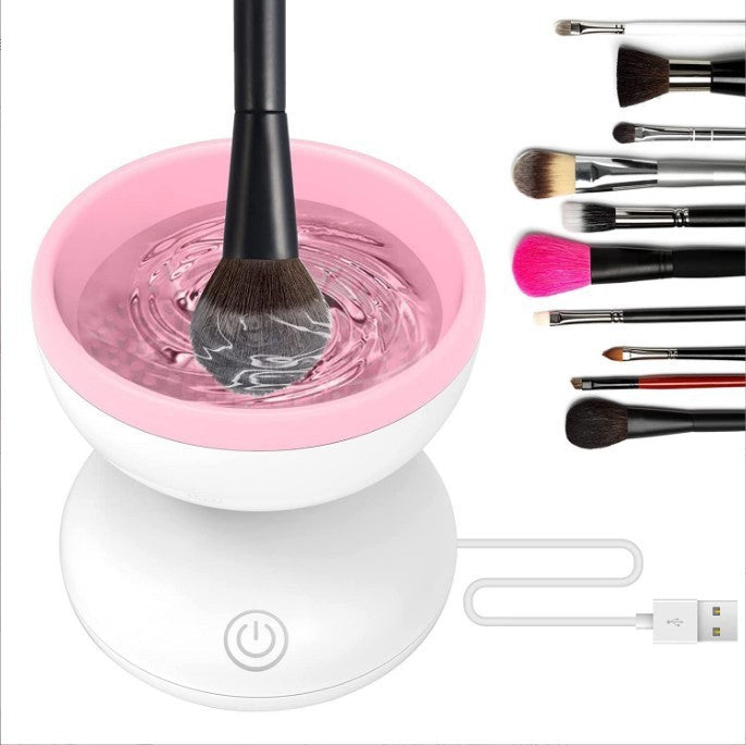 Electric Makeup Brush Cleaner - 80r/min 9-8.8cm ABS Silicone | 200g Portable Automatic USB