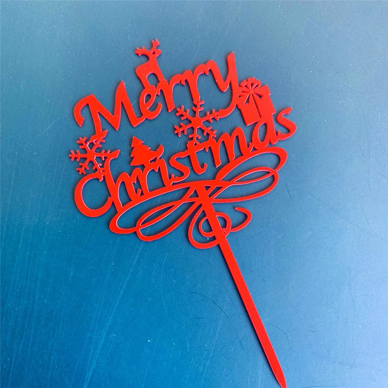 Préparez des décorations de gâteaux pour Noël