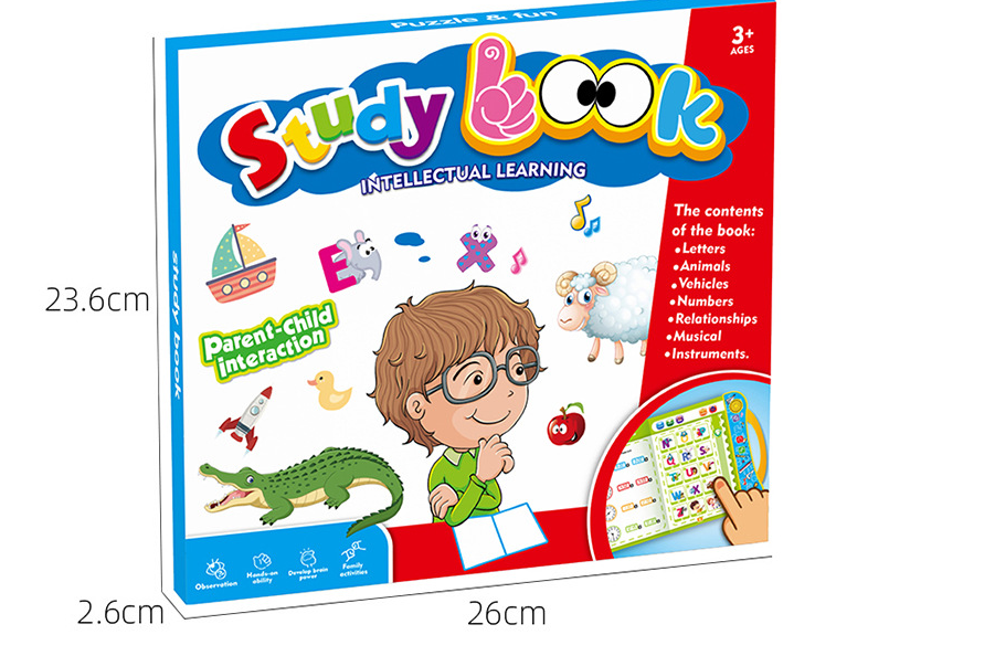 Anglais doigt point lecture enfants éducation précoce Puzzle apprentissage