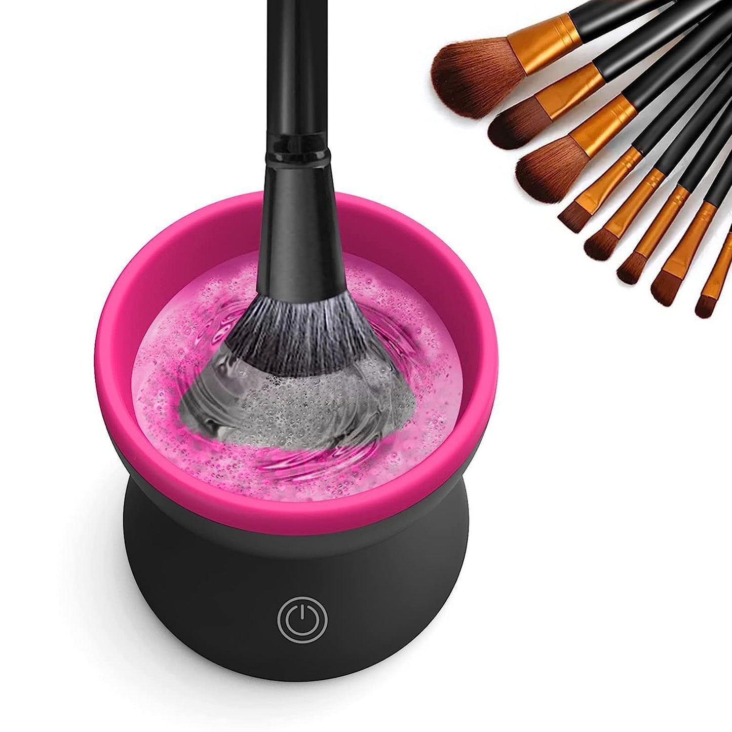 Electric Makeup Brush Cleaner - 80r/min 9-8.8cm ABS Silicone | 200g Portable Automatic USB