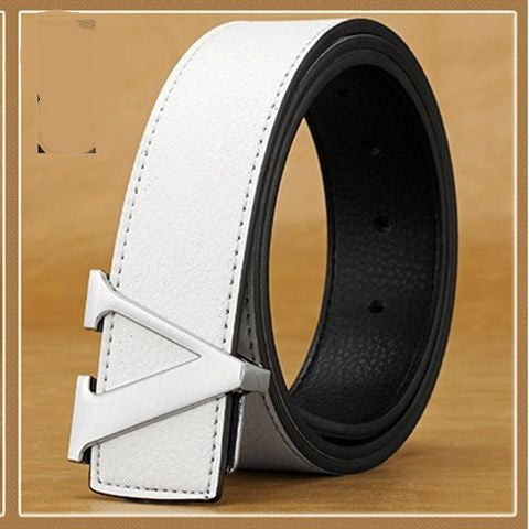 Men's Letter Belt - Typographic Expression