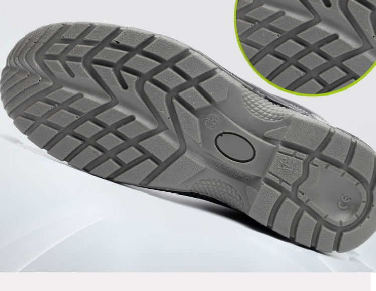 Skyddsskor med kraftiga sneakers, tåhätta, stålskyddsstövlar för män