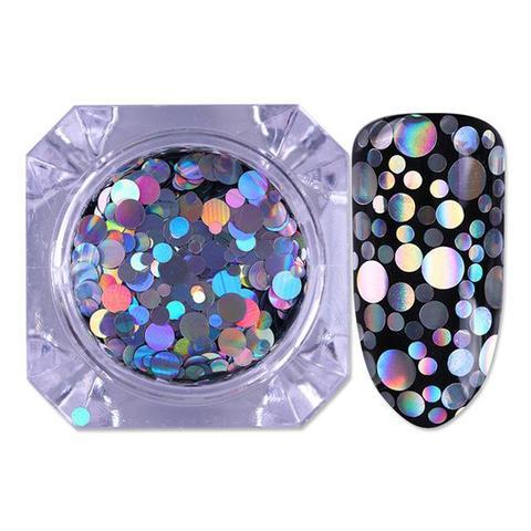 Holographic Chunky Glitter Sequins - 1g Professional | Nail Art Decoration