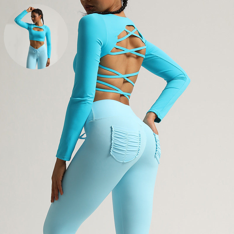 Enhanced Sports Yoga Tops for Women - Long Sleeve