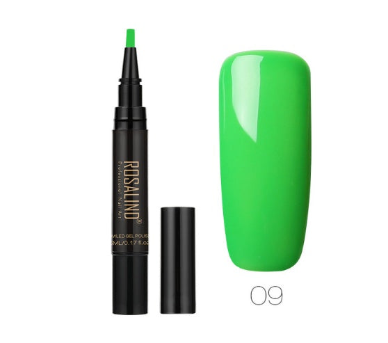 Pure Color Nail Art Pen - 5ML UV/LED | 58 Colors MSDS/SGS Certified