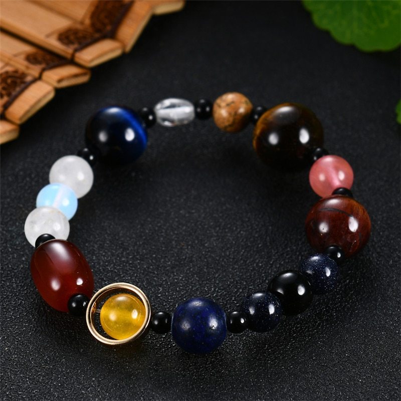 Solsystemets planet planet armband man