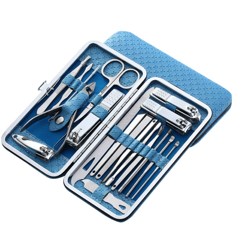 Professional Nail Clipper Set - 8/16/18/19 Pieces Multi-Color Household | Personal Wash Cleaning Care