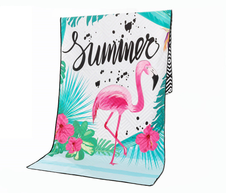 Serviette de plage de serviette de sport de plein air de voyage